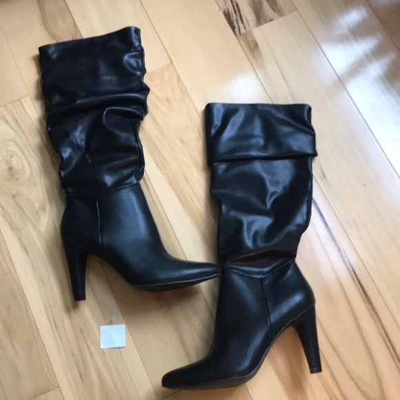 Christian Siriano | Shoes | Christian Siriano Heeled Slouch Boot Nwt ...